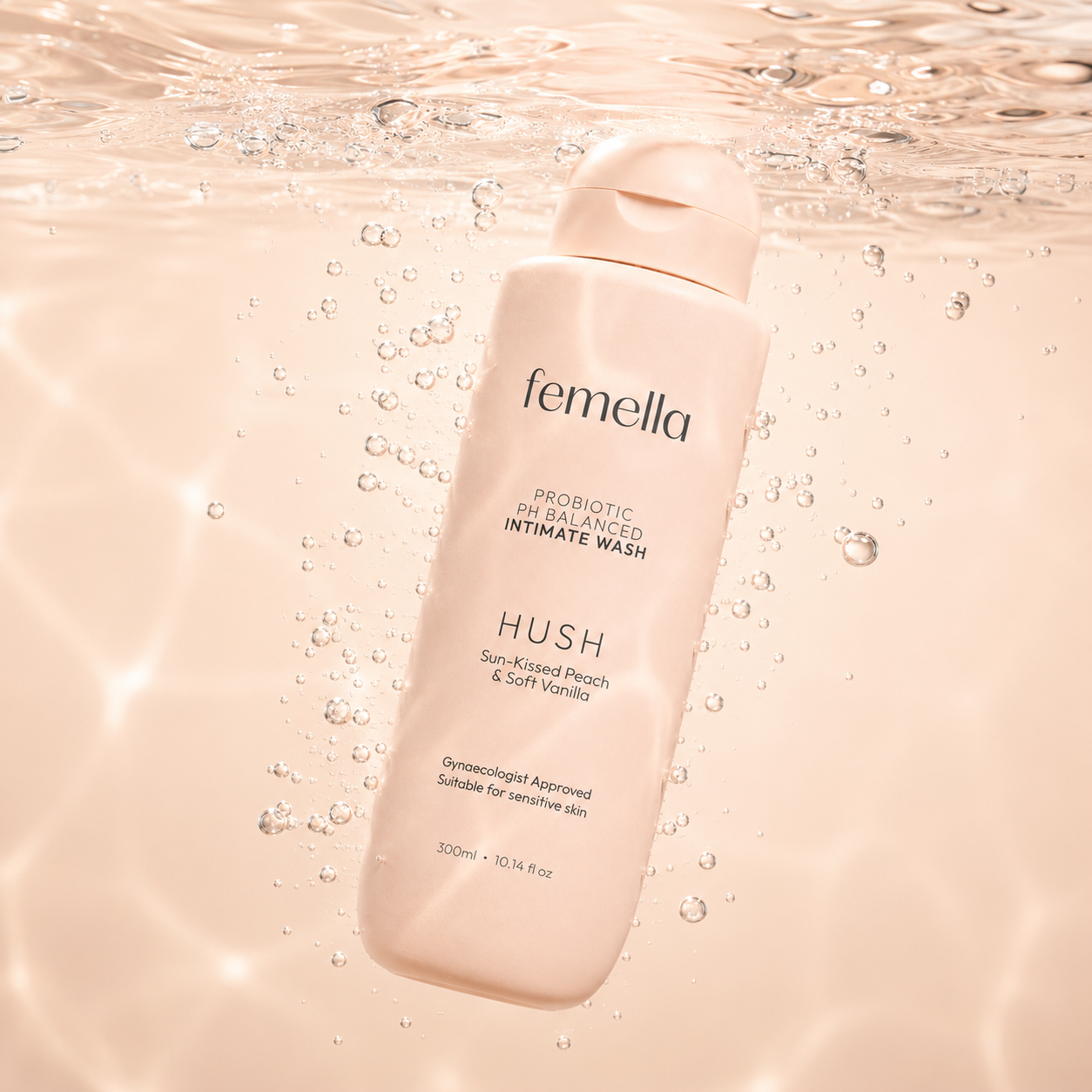 Prebiotic pH Balanced Intimate Wash HUSH 300ml